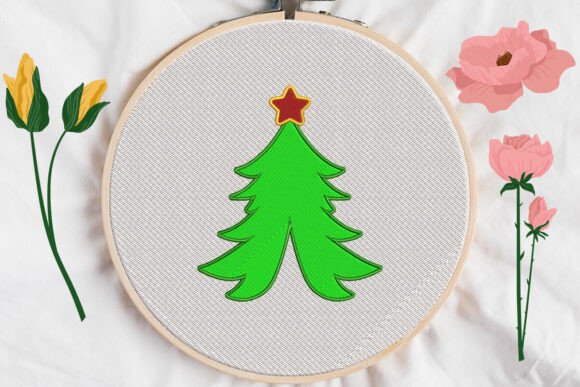 Christmas Tree Embroidery Review for Etsy Sellers