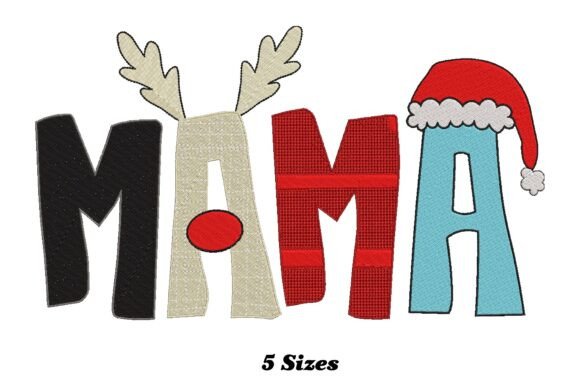 Mama Christmas Embroidery Design Review