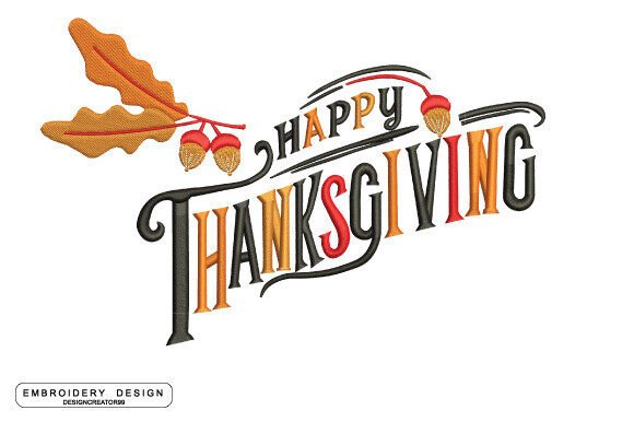Thanksgiving Embroidery Design Review