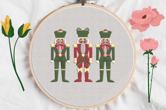 Toy Soldier King Embroidery